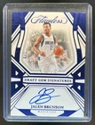 2023-24 Flawless Jalen Brunson Draft Gem Signatures Auto Blue #1/8