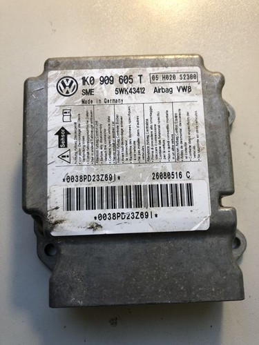 Volkswagen Golf V 2005 Airbagsteuergerät 1K0909605T DRA431