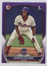 2023 Bowman Prospects Purple 224/250 Marcus Lee Sang #BP-126 19ed