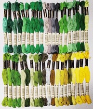 40 Anchor Embroidery Floss Lot of 40 Different Colors Full Skeins C