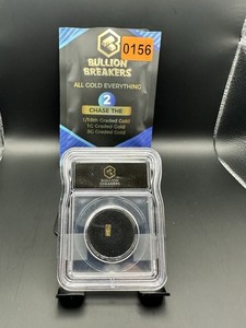 Bullion Breakers ICG CERT Genuine Gold Bullion Bar 1 Grain Gold .999 🔥