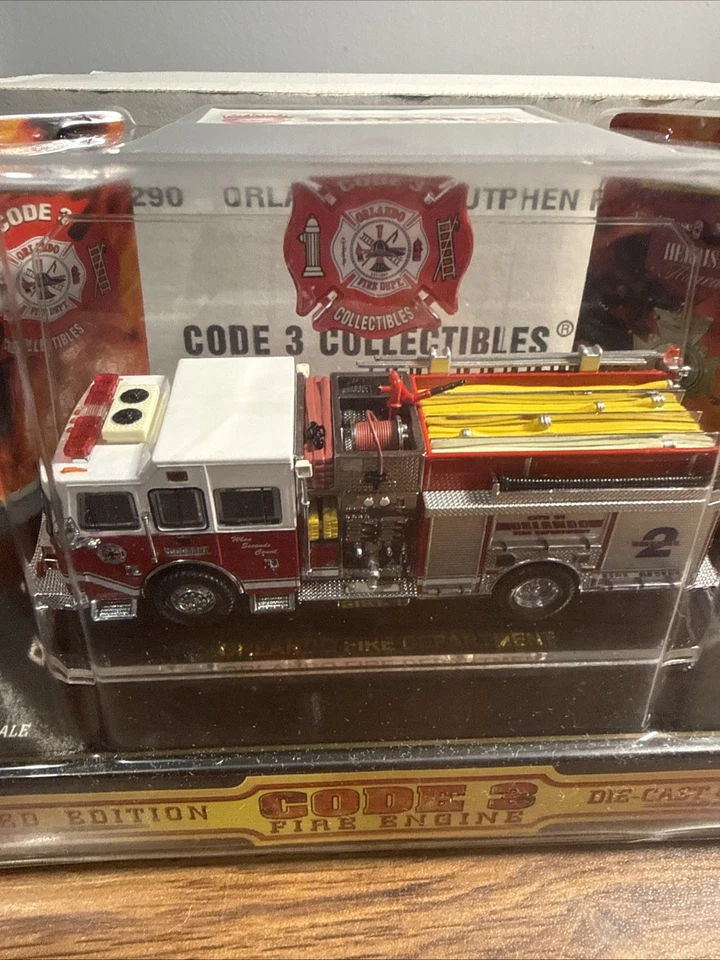 Code 3 Collectables - Sutphen Pumper 1/64 Scale Orlando Florida Code 3 New - Image 3 of 4
