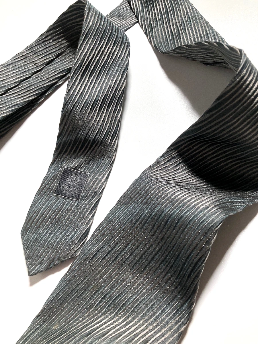 CHANEL Gray Tie Ties for Men for sale | eBay
