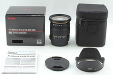 NEAR MINT In/ Box Sigma AF 17-50mm f/2.8 EX DC OS HSM for Canon EF mount Japan