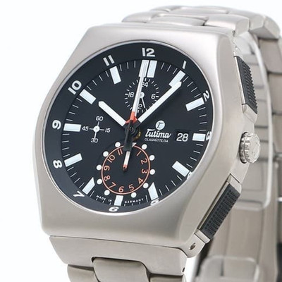 Tutima Herren/Unisex Uhr M2 Chronograph Ref. 6450-03 NEW FULL SET