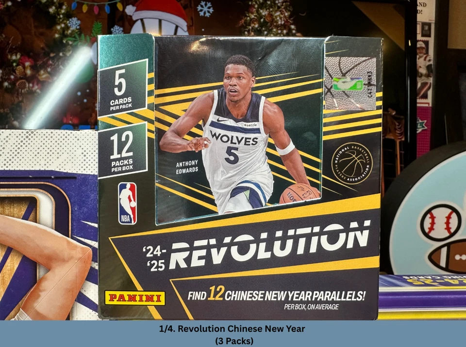 San Antonio Spurs Hobby Box BREAK 24-26 NBA 1/3 Topps Basketball 1/4 Optic - Image 3 of 4