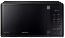 Samsung 23L 800w Standard Microwave Black MS23K3513AK - New Boxed