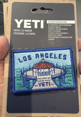 New YETI Los Angeles Exclusive Patch- LA pier Patch BLUE !