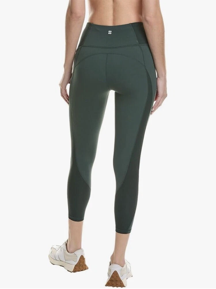 sweaty-betty super soft high waist flow ribbed yoga workout leggings