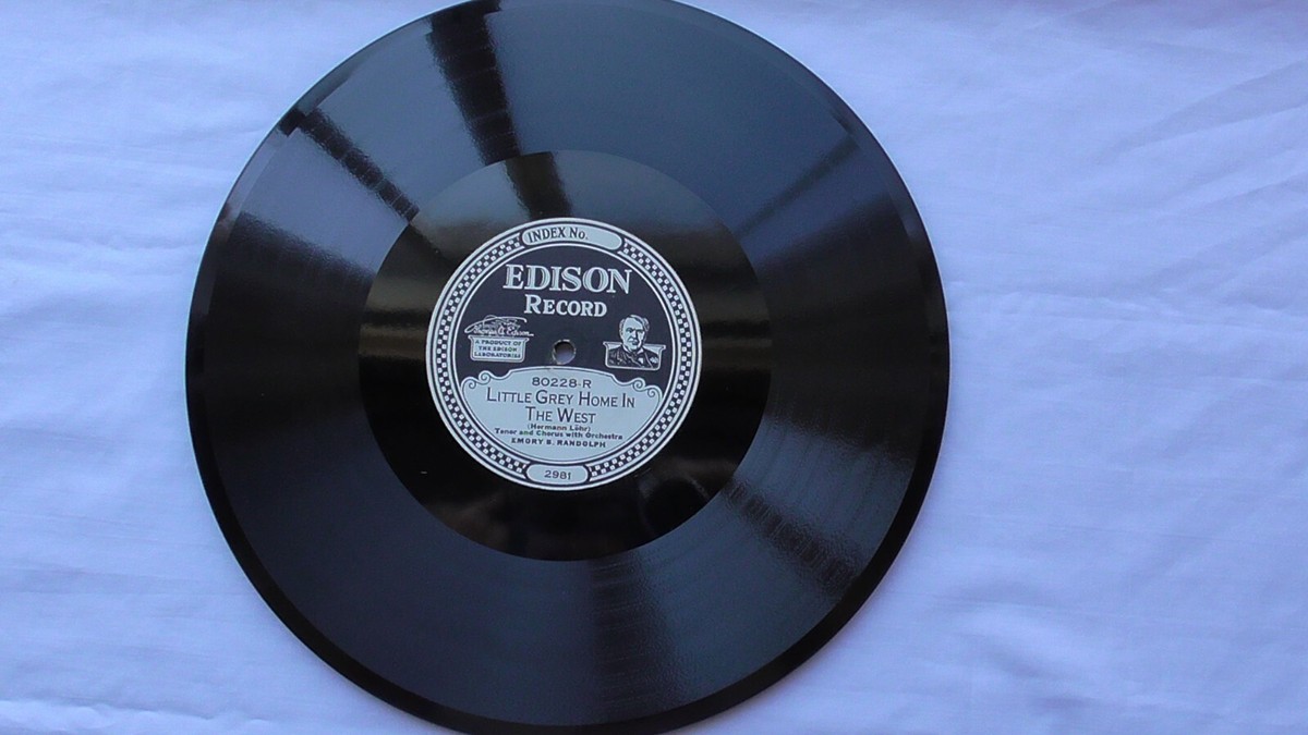 Edison Diamond Disc #80228 Emory B. Randolph “Little Grey Home In