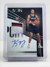 KRIS MURRAY 2023-24 PANINI NOIR RPA ROOKIE PATCH AUTOGRAPH RC AUTO 96/99