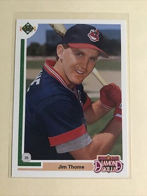 1991 Upper Deck Final Edition #17F JIM THOME - RC ROOKIE  - NM-MINT 4359