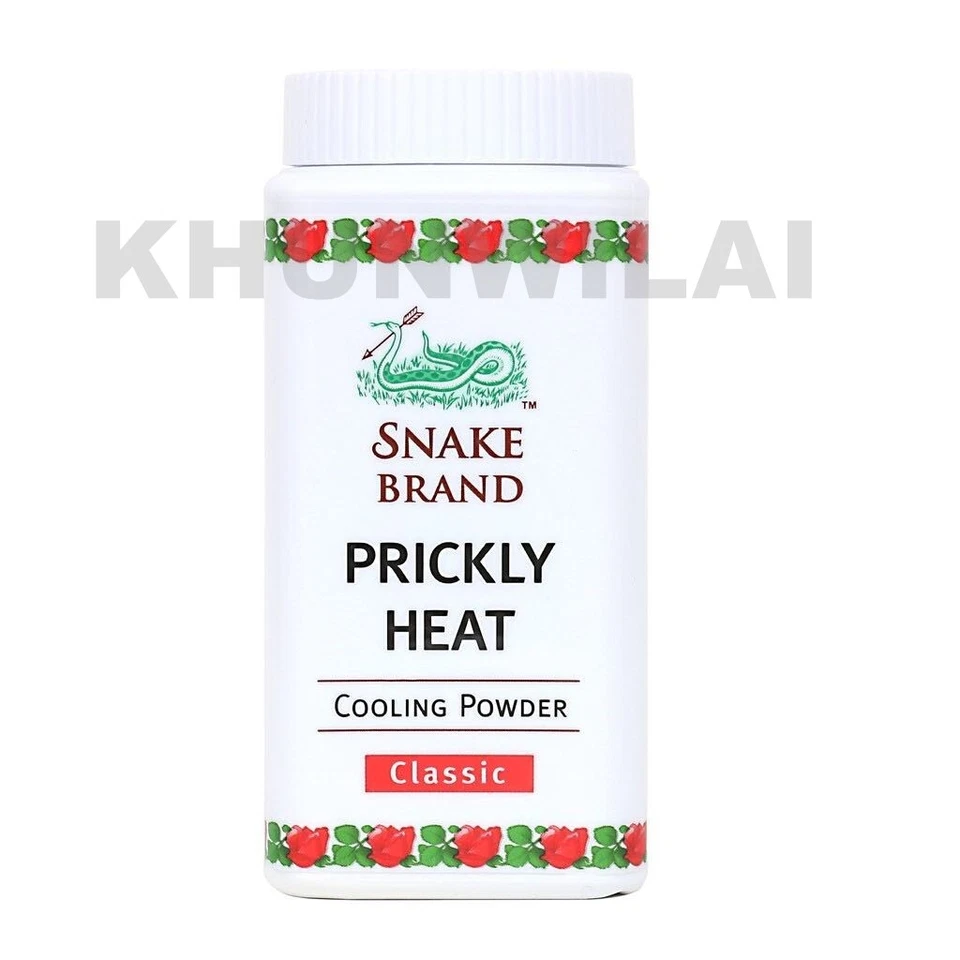 Polvo Enfriador Serpiente Relajante Marca Clásica Calor Espinoso 50G Regular 1 PC x 6 PIEZAS Foto 4 de 4