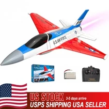US Volantex F16 Fighter 2.4G 2CH RC Airplane Remote Control Aerobatic RTF Glider
