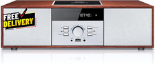 Vintage Style Home CD Player with Bluetooth FM Radio USB Port for MP3 Playb.....