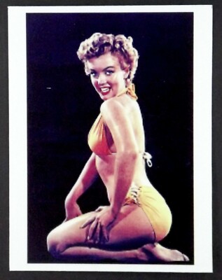 1 x Karte Adler Design Stars of the Silver Screen Marilyn Monroe S9 # 8 von 25