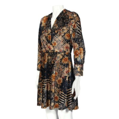 black and gold dress zara ZARA. Black and gold velvet dress T.xs – Hibuy market main image 1