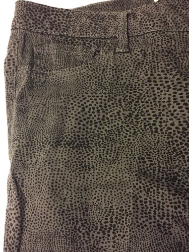 Pantalones S&P Mujer Talla 30 Negro/Gris Estampado Animal Algodón Spandex Ins 31 3/4" - Imagen 7 de 7