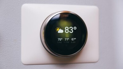NEW Google Nest T3007ES Wi-Fi Learning Thermostat - Stainless Steel A0013