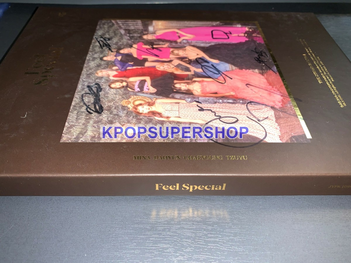 Twice 8th Mini Album Feel Special Autographed Signed CD Great