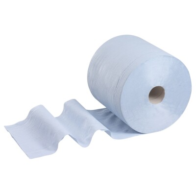 WYPALL  7300 Wischtücher L20 Putztuchrolle 23,5x38cm blau 2-lagig - 190m Rolle