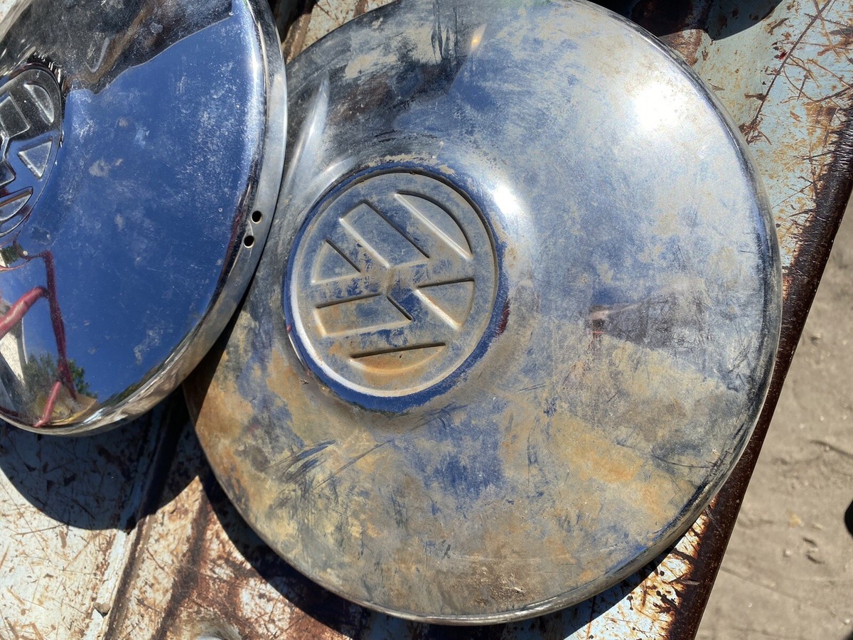 VW Hubcap Set Vintage | eBay