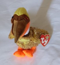 Ty Beanie Babies GLIDER The Pelican, Excellent Condition, Tags Intact