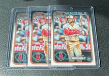 2024 Topps Series 1 Trey Cabbage Rookie 8 Card Lot