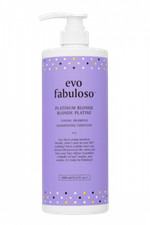 Evo Fabuloso Platinum Blonde Toning Purple Shampoo 1000ml **GENUINE**