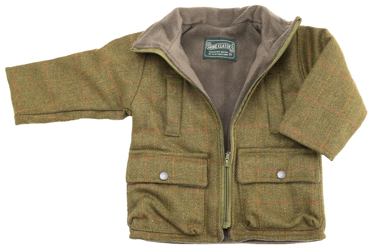 Childrens tweed best sale coat