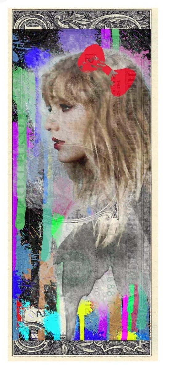 DEATH NYC signed U.S dollar bill USドル札 紙幣 世界限定 スヌーピー