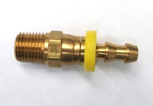 AF 9100-04-04 - Tubo 1/4 Maschio (.540''-18) X 1/4 Femmina JIC (7/16''-20) Girevole - Foto 6