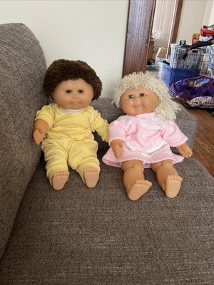 2 1980S Gotz Puppe Modell Doll 16" Yarn Hair Cabbage Patch Vtg | Ebay