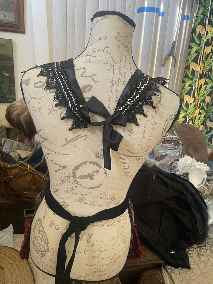 Unique Woman’s Sexy Apron For trick-or-treating late at night, or just Cooking! - Image 3 of 4