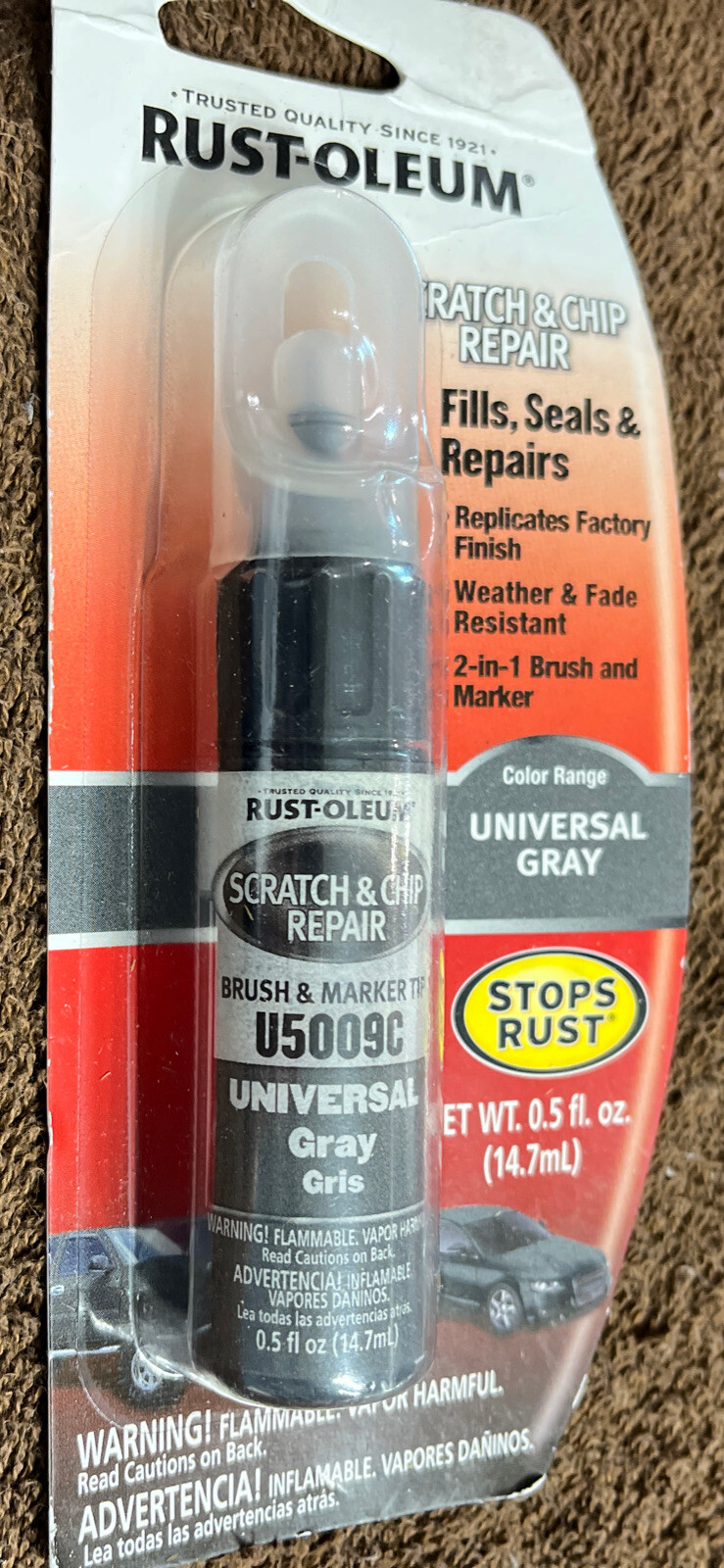(2) RustOleum Scratch And Chip Repair Touch Up Paint Universal Gray U5009C eBay