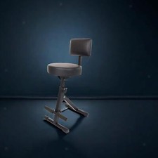 Folding Guitar Stool PU Leather Drum Chair for Bass Drum Electronic Piano