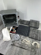 Ronco Showtime Rotisserie & BBQ Oven 5000 Kabob Skewers W/ Accessories Tested