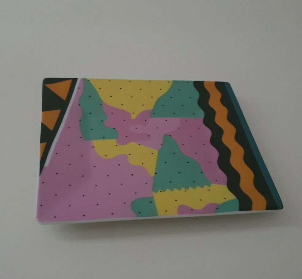 SS16 suprême A Mendini Milano petit cendrier céramique plateau coloré accessoires