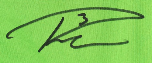Seahawks Russell Wilson Authentic Signed Neon Green Nike Jersey Fanatics - Picture 2 of 4
