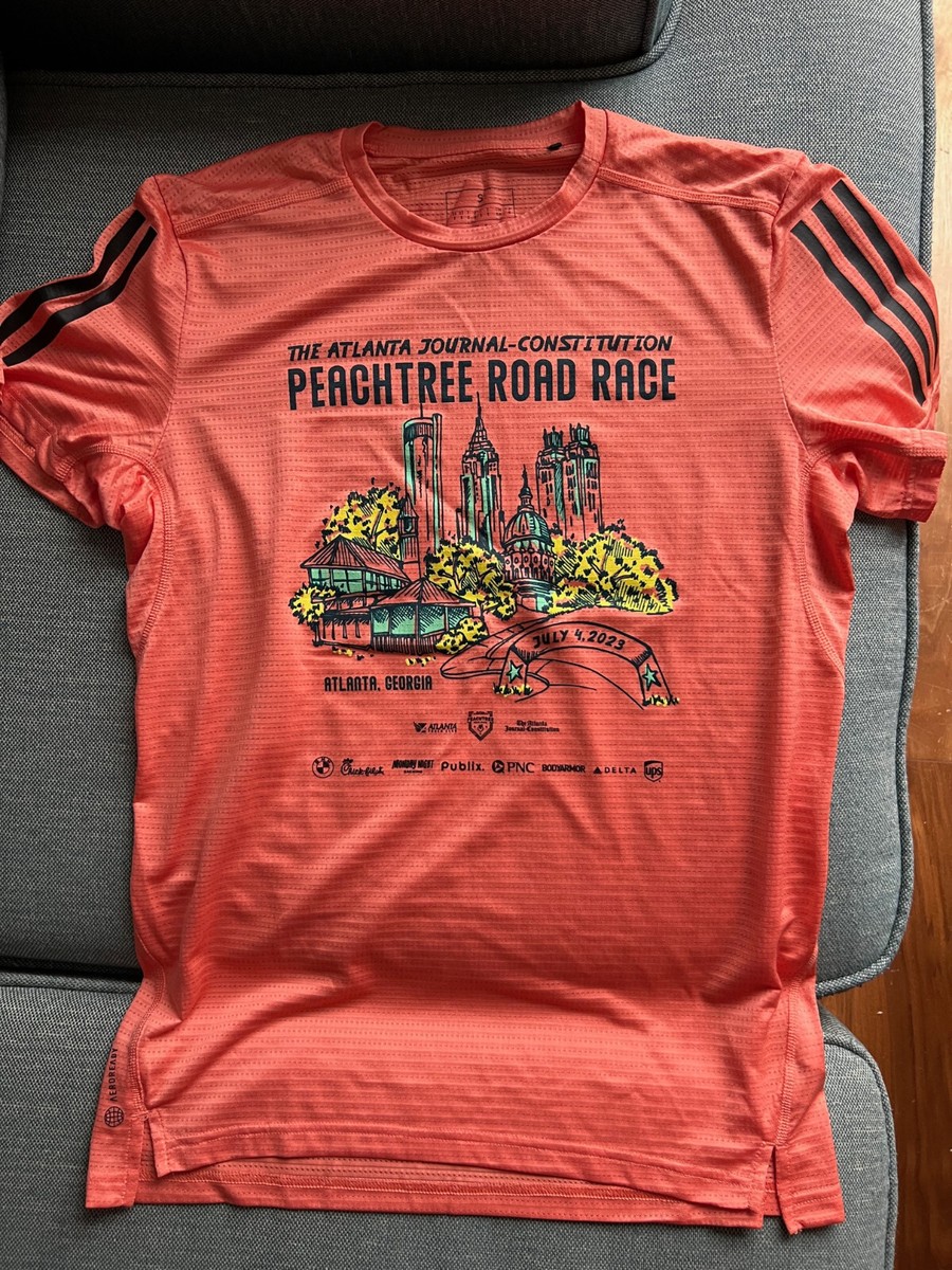 Adidas Atlanta Peachtree 10k Road Race 2023 Finisher T-Shirt
