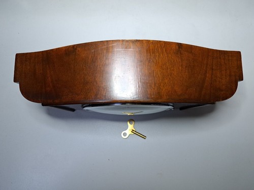 VECCHIO OROLOGIO MECCANICO DA CAMINO _ no Junghans Veglia Werhle Schatz Kienzle - Foto 5 di 11