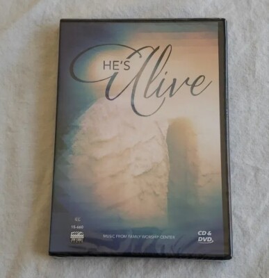 He's Alive: Music From Family Worship Center CD DVD Jimmy Swaggart Sealed 