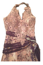 Floral Multicolor Dress Size 4S Formal Women