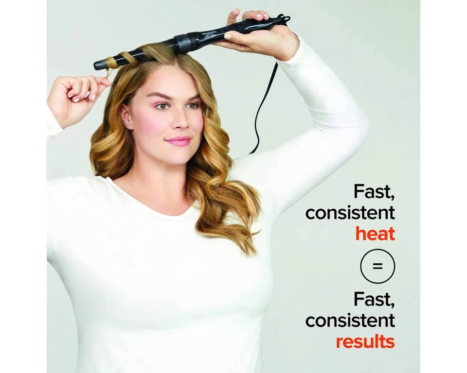3 Piece Professional Curling Wand Set with Interchangeable Ceramic Barrels - Image 3 of 4