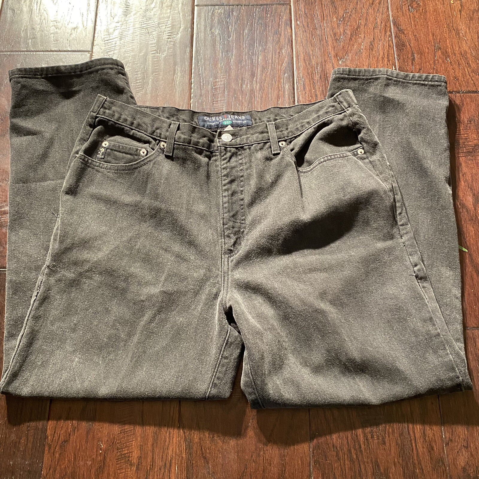 Mens Vintage Guess Jeans 001 Made USA 1990s Straight … Gem