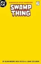 Saga of the Swamp Thing #37 Facsimile Edition Blank Variant Cover E