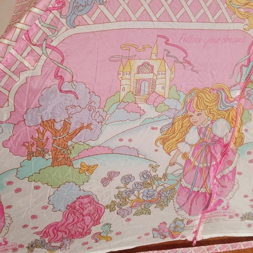 Lady Lovely Locks Play Inn Tent Bed Cover or Floor Wenzel Box 1986 Rare Complete - Picture 9 of 12