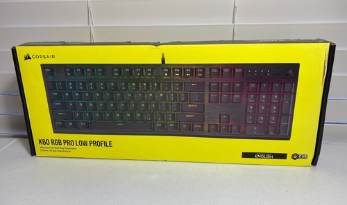 CORSAIR K60 RGB PRO Wired Mechanical Gaming Keyboard Black NEW