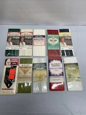 Vintage Seam Binding Lot 10 PCs