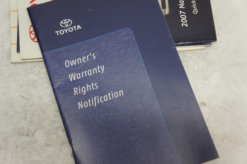 2007 Toyota Prius Owners Manual Book Set OEM *A9598 - Picture 12 of 15